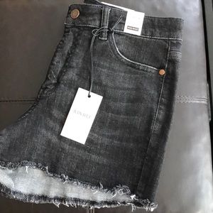 Judy Blue Black Denim Shorts Size L